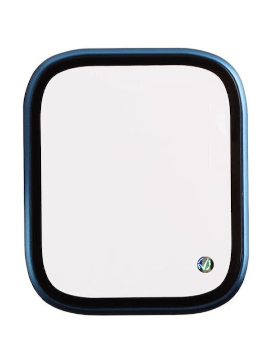 Volte-tel Tempered Glass Apple Watch 7 8 9 41mm 3d Curved Aluminium 1.69'' 0.30mm Full Cover & Installation Tool Blue 5205308416972