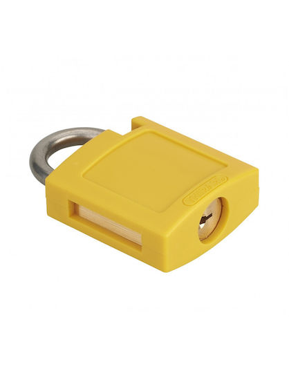 Plastic Padlock Cover Lockout Mach3 40 mm Yellow Thirard 00084716