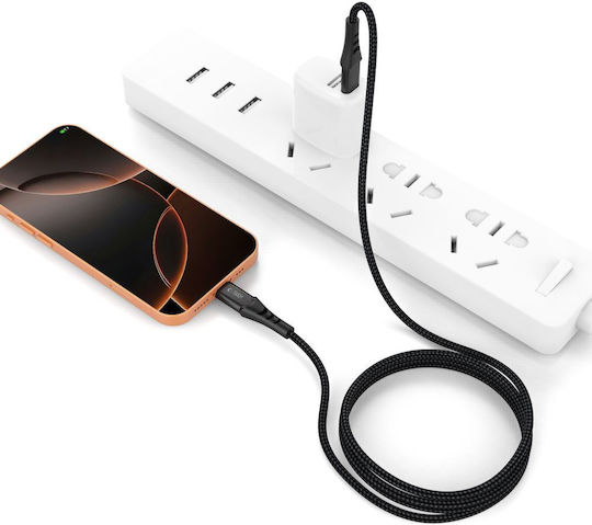 Tech-Protect Ultraboost USB 2.0 Кабел USB-C Мъжки - USB-C 240W Черен 2m