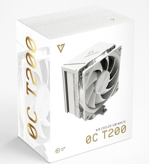 Modecom Volcano 0C T200 CPU Cooler for Socket 1851/AM5/1700 White