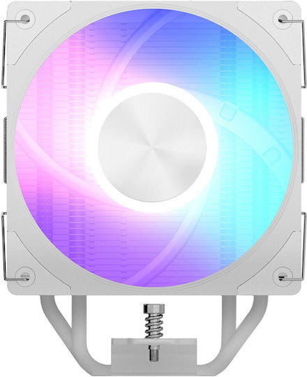 Modecom Volcano 0C T721 CPU Cooler for Socket AM4/AM5/1200/1700 with ARGB Lighting White