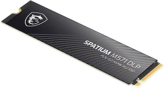 MSI Spatium M571 DLP SSD 4TB M.2 Type with PCI Express 5.0 Connection PS5 Compatible S78-440R220-P83