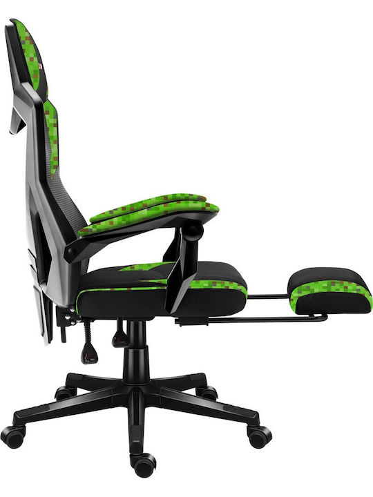 Huzaro Combat 3.1 Fabric Gaming Chair with Footstool Pixel