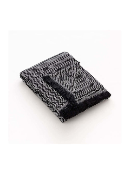 Sofazip Ριχτάρι Διθέσιου Καναπέ 230x260εκ. Soft Black