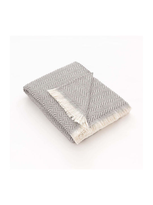 Sofazip Cuvertură Pentru Canapea 2 Locuri 180x260cm Maro Deschis