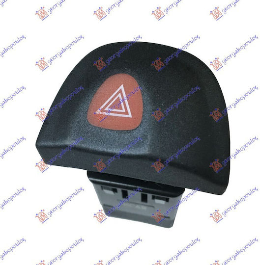 Превключвател На Аварийните Светлини 8pin Подходящ За Renault Megane L B 1999-2002 Ba0/ba1 7700435867 1 Бр
