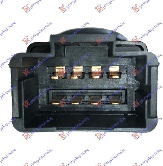 Превключвател На Аварийните Светлини 8pin Подходящ За Renault Megane Scenic 1999-2003 Ja0/ja1 7700435867 1 Бр