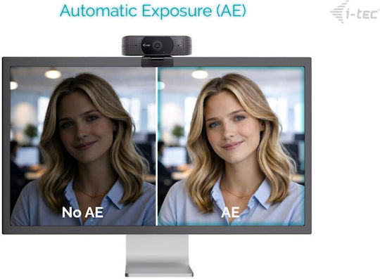 i-tec Webkamera 4K mit Autofokus mit Privacy Cap CAMSOLOMON4K500