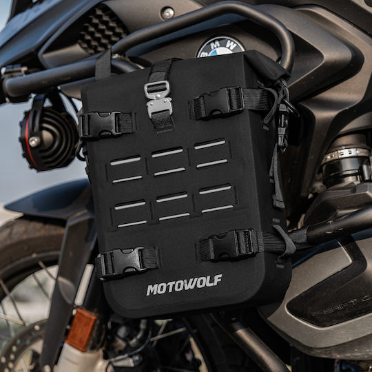 Motowolf MDL0715B Bag for Motorcycle Protection Rails 8lt Black