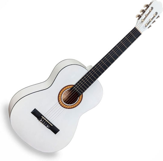 Soundsation Soundsation Classical Guitar 4/4 White