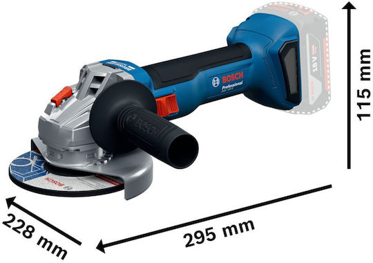 Bosch GBH Battery Tool Set Angle Grinder Screwdriver Drill & Hammer Brushless 18V with 2 Batteries 4Ah and Case