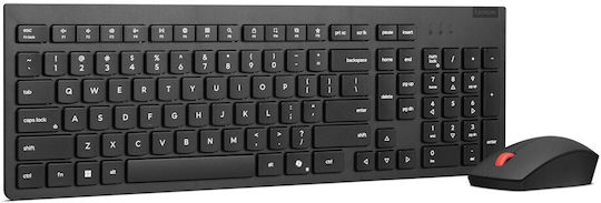 Lenovo Essential Ασύρματο Σετ Πληκτρολόγιο & Ποντίκι International English