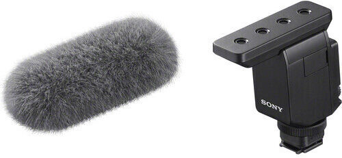 Sony ECM-B10 Microphone Shock Mounted for Camera