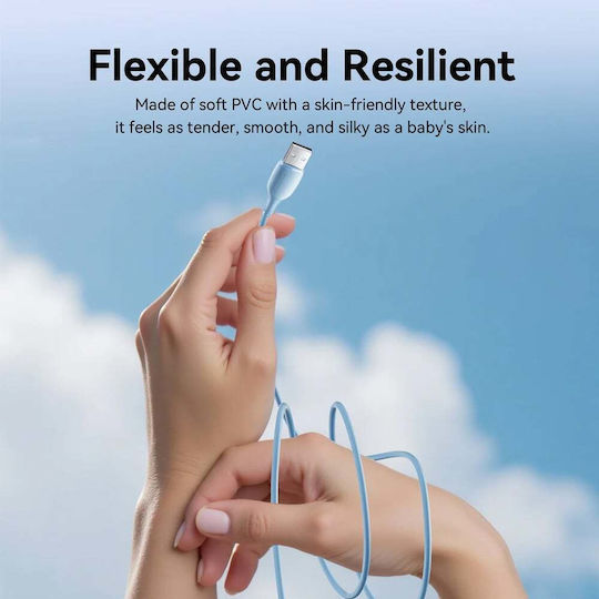 Vention USB 2.0 Cable USB-C male - USB-A 18W Λευκό 0.25m CTWWC