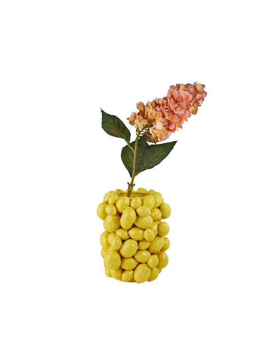 Butlers Διακοσμητικό Βάζο Κεραμικό Lemon Κίτρινο 19x20xΥ23cm