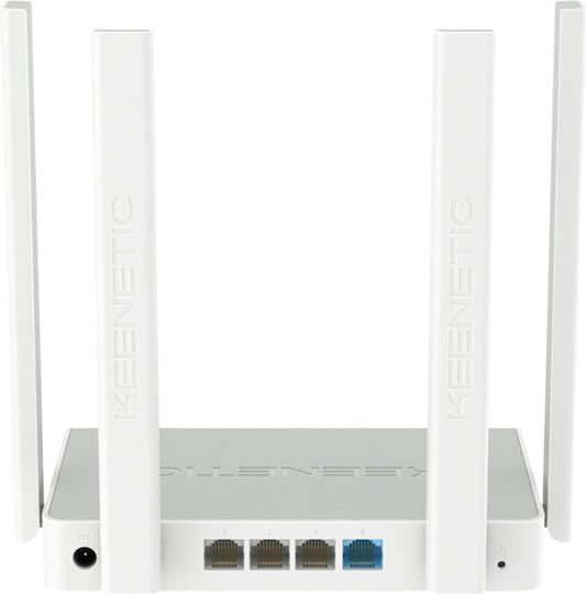 Keenetic Безжичен Рутер Wi-Fi 5 - Wi-Fi 5 с 4 Порта Ethernet