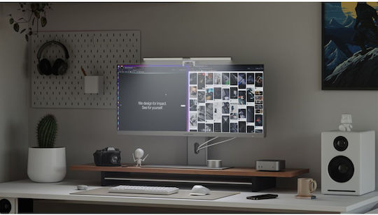 Alogic Illuminate Light Bar Уеб Камера 4K с Автофокус Сива