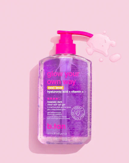 B.Tan Glow Your Own Way Next Level Self Tanning Gel Σώματος Dark 473ml