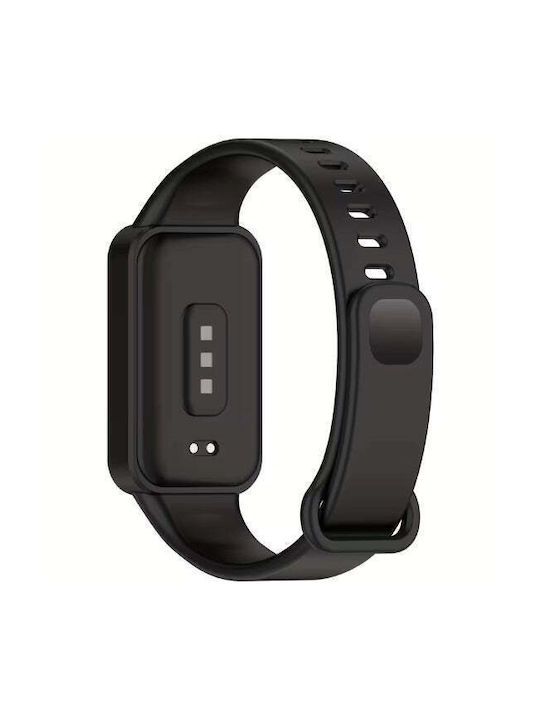Silicone Strap Xiaomi Band 9 Active Redmi Band 3 Smart Watch Bracelet Wrist Strap Black Silicone Strap Xiaomi Band 9 Active Redmi Band 3 Smart Watch Bracelet Wrist Strap Black