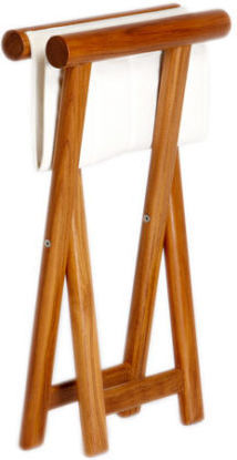 Marine Business Klapphocker Teak – Türkis