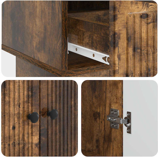 Μπουφές Ξύλινος με Συρτάρια 66x34.5x95cm Μπουφές Ξύλινος με Συρτάρια 66x34.5x95cm