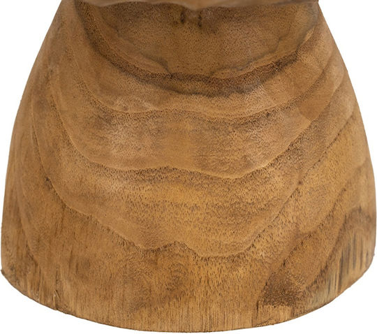 Artekko Decorative Wooden Brown Platter 30x30x14cm