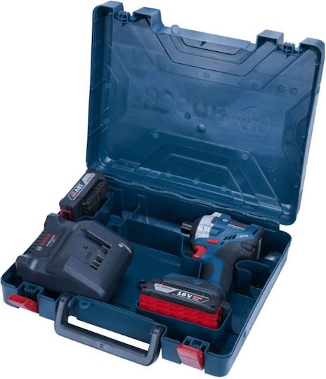 Bosch 06019N2022 Brushless Μπουλονόκλειδο Μπαταρίας 18V 1x2Ah με Υποδοχή 1/4" & Hex