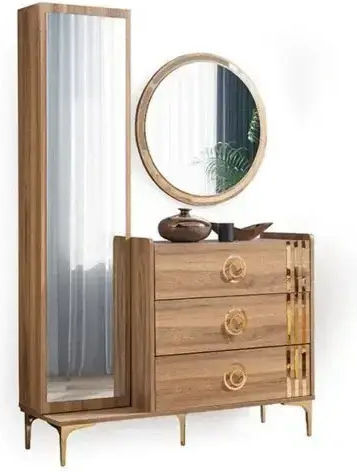 SteweHome Schlafzimmermöbel-Set 5 Stück Karydi Modernes Design Stauraum 160x200cm