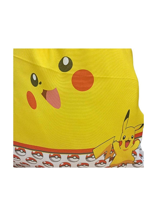 Pikachu Kids Backpack Yellow 35x30cm Pikachu Kids Backpack Yellow 35x30cm