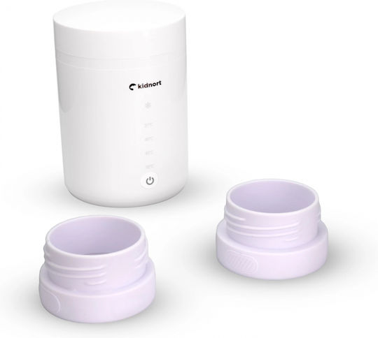Kidnort Dromme Electric Bottle Warmer Portable Model Universal Cordless Usb-c Charging Adjustable Temperature