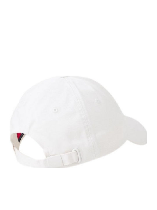 Tommy Hilfiger Tjw Heritage Plaque Cap White Aw0aw18362-ybh White