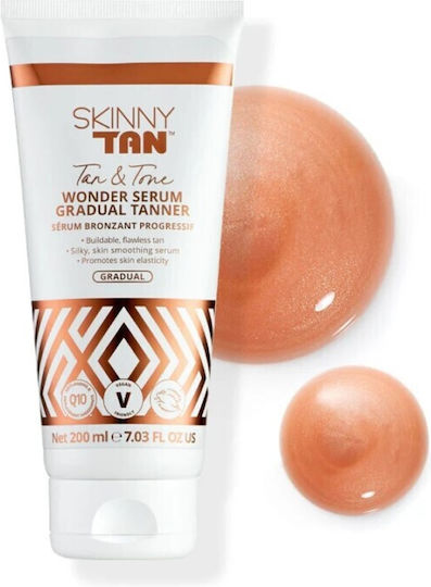 Skinny Tan and Tone Wonder Serum Self Tanning Serum Σώματος 200ml