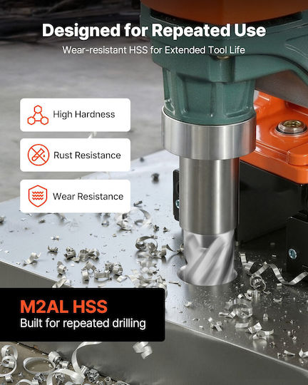 Vevor Set 4 HSS Drills for Metal and Masonry