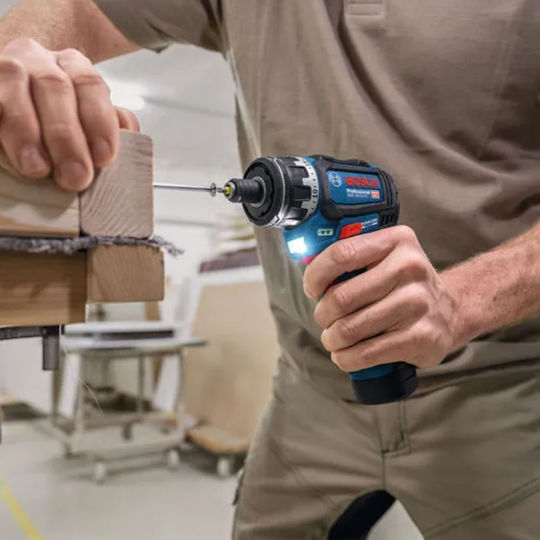 Bosch GSR 12V32 FC Angle Battery Brushless Drill Driver 12V 2x2Ah