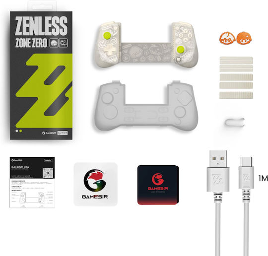 Gamesir X5s Zenless Zone Zero Edition Wireless Gamepad for Android / iOS Veil White