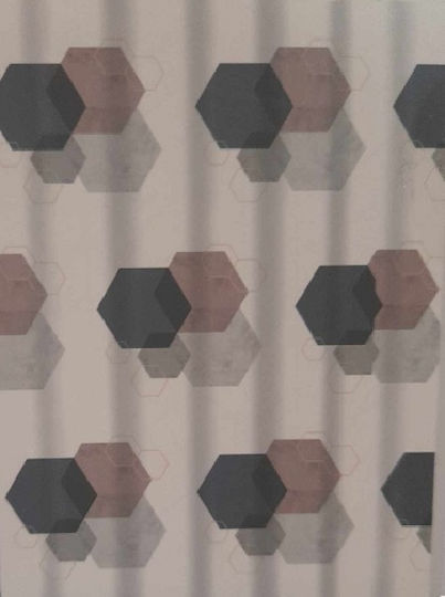 Sidirela Blue Shower Curtain E-2668blue