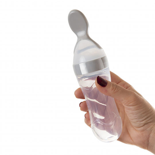 Baby Jem Cu Flux Reglabil Din Silicon Pentru 4+ Luni Gri 2 Bucăți