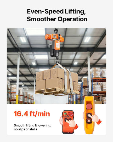 Vevor System for Lifting / Pulling Equipment for Load Weight up to 500kg