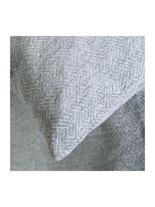 Rythmos Avida Sesselüberwurf Zwei Seiten Chenille 180x160cm Grau