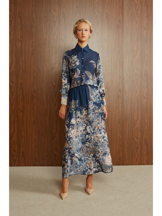 Maxi Φούστα Blue