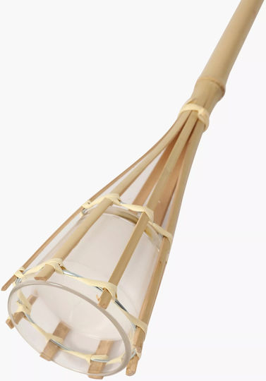 Ecoshadow Gartendekorationen Bambus Fackel Mit Citronella Kerze H150cm