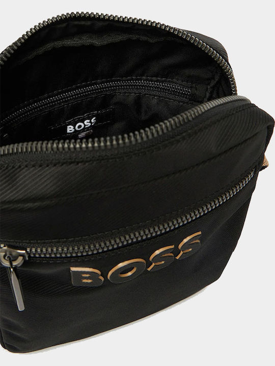 Catch_3.0_ns_zip Men's Shoulder / Crossbody Bag Black