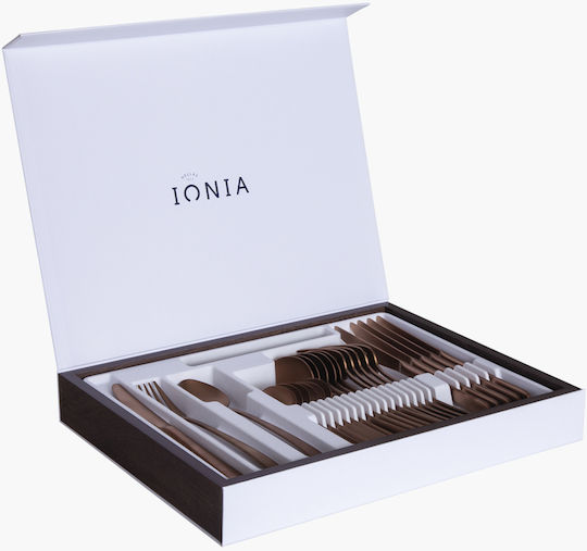 Ionia Set de Tacâmuri Cupru 30 Bucăți