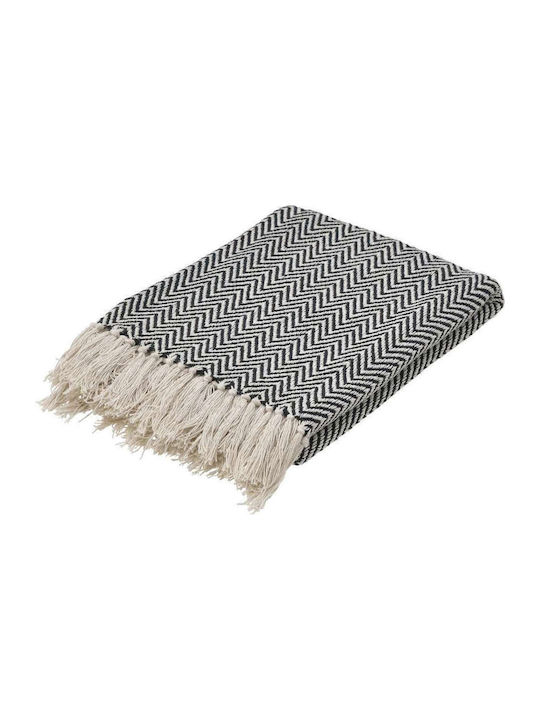 Click Ριχτάρι Διθέσιου Καναπέ 180x260εκ. White-Ivory, Grey