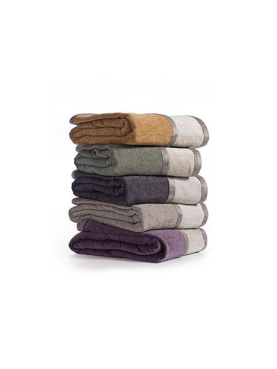 Nef-Nef Homeware New Tanger Sesselüberwurf 180x180cm N-Beige/Ecru