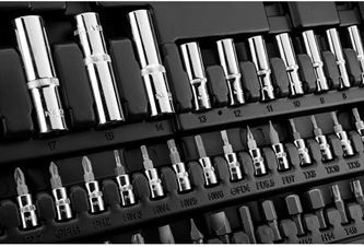 Neo Tools Ratschen- und Steckschlüssel-Set mit 86 Stück