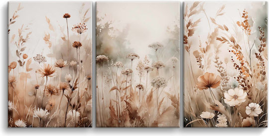 Decowalls Threefold Painting on Canvas 60x120cm