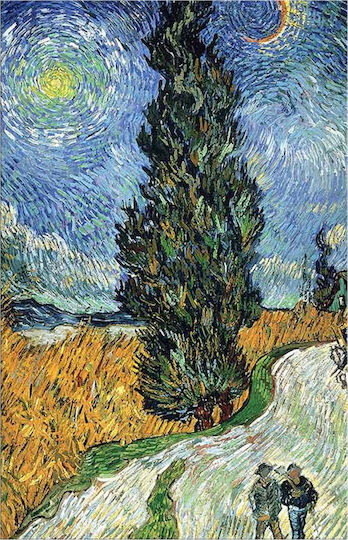 HomeMarkt Gobi Αντίγραφο του Van Gogh σε Καμβά 45x70 cm