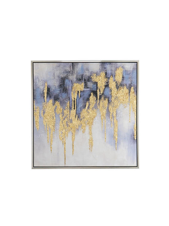 Artekko Golden Flakes Πίνακας Ελαιογραφία σε Καμβά 100x100cm