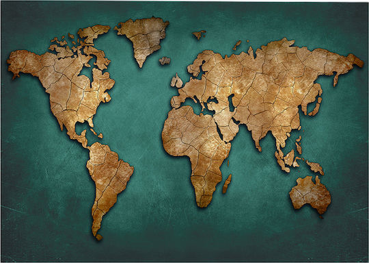 HomeMarkt World Map σε Καμβά 100x70 cm